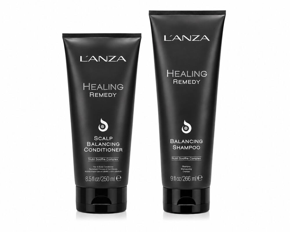 L’ANZA Healing Remedy Balancing Shampoo & Conditioner Set Scalp Care Duo